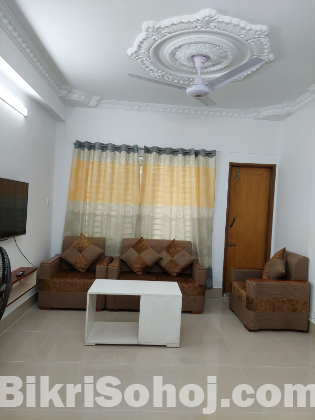 Furnished 2-Bedroom Apartment for Rent in Bashundhara R/A